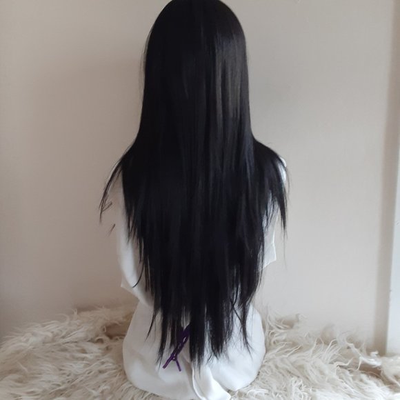 Brown lace front wig 13x4 lacefront color 2 layered. main image 8